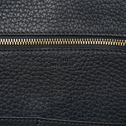 Celine Crisped Calfskin Mini Tie Knot Tote Black 6 of 8
