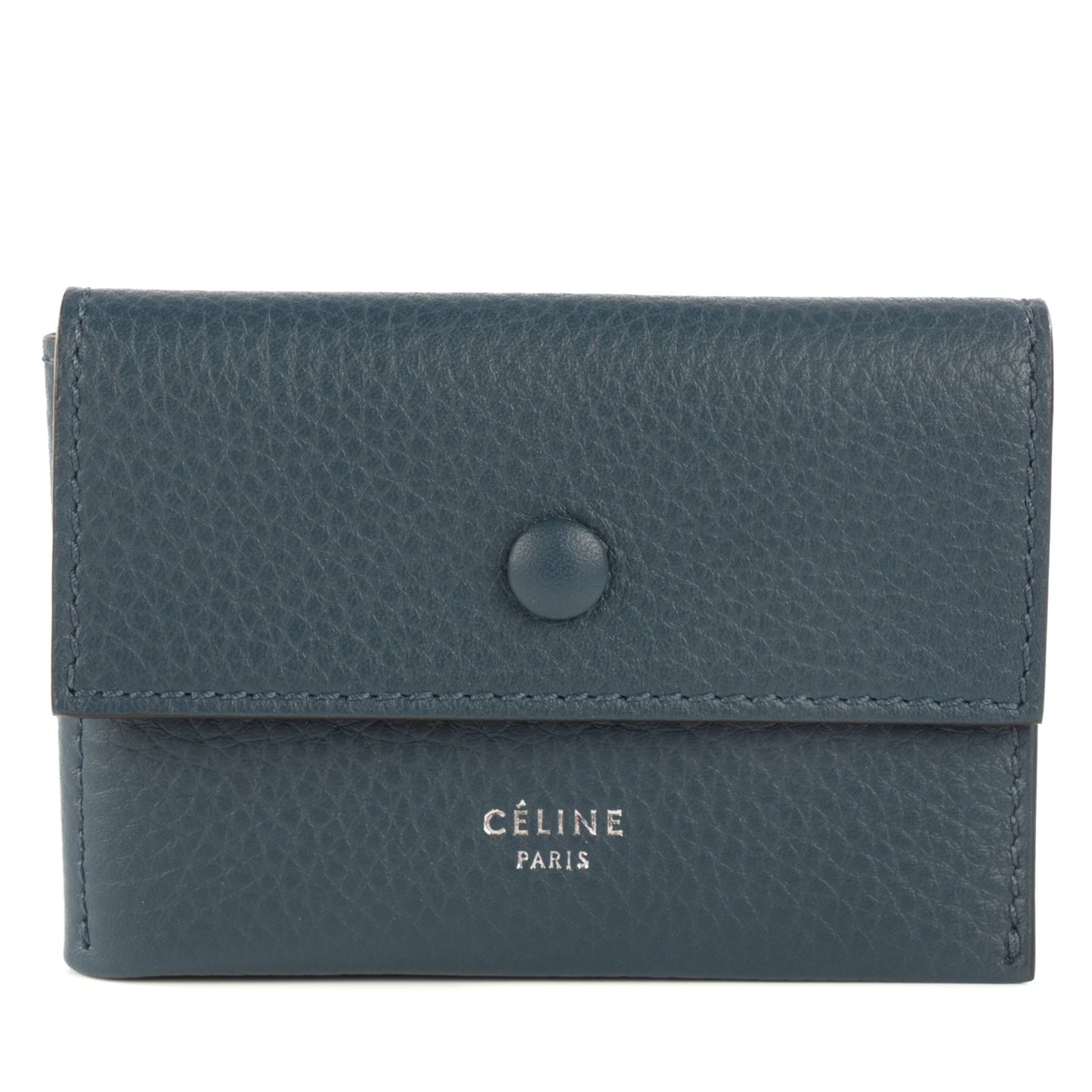 Calfskin Small Multifunction Wallet Orage