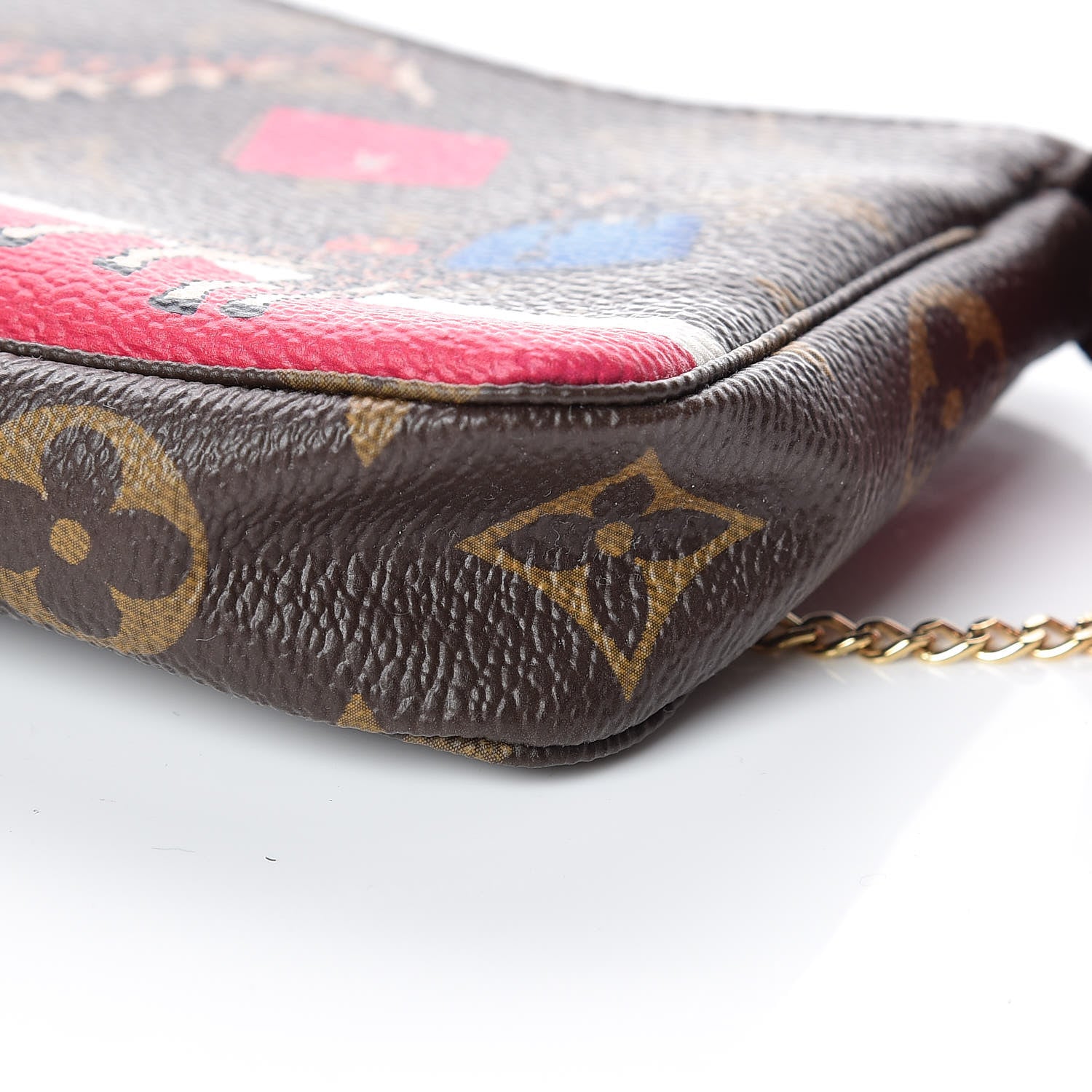 Louis Vuitton Monogram 2017 Christmas Animation Mini Pochette Accessories 9 of 9