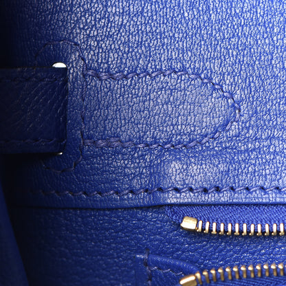Hermes Epsom Birkin 30 Bleu Electrique 12 of 37