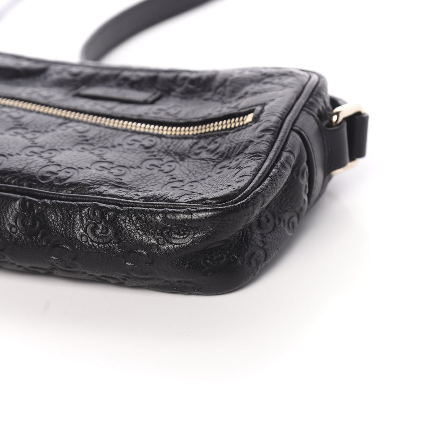 Guccissima Small Shoulder Bag Black