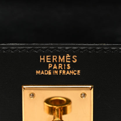 Hermes Box Kelly Sellier 32 Black 6 of 19