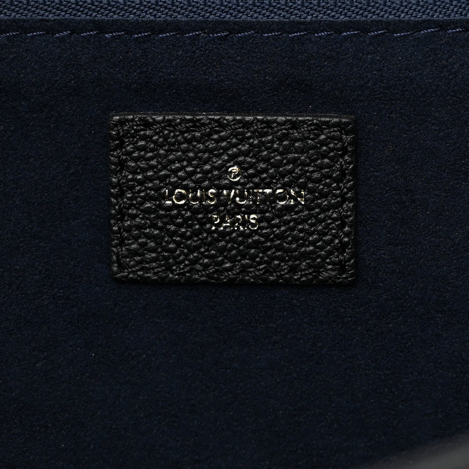 Louis Vuitton Empreinte Monogram Giant Neverfull MM Black 6 of 13
