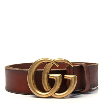Gucci Faded Calfskin Double G 40mm Belt 100 40 Cuir 1 of 4
