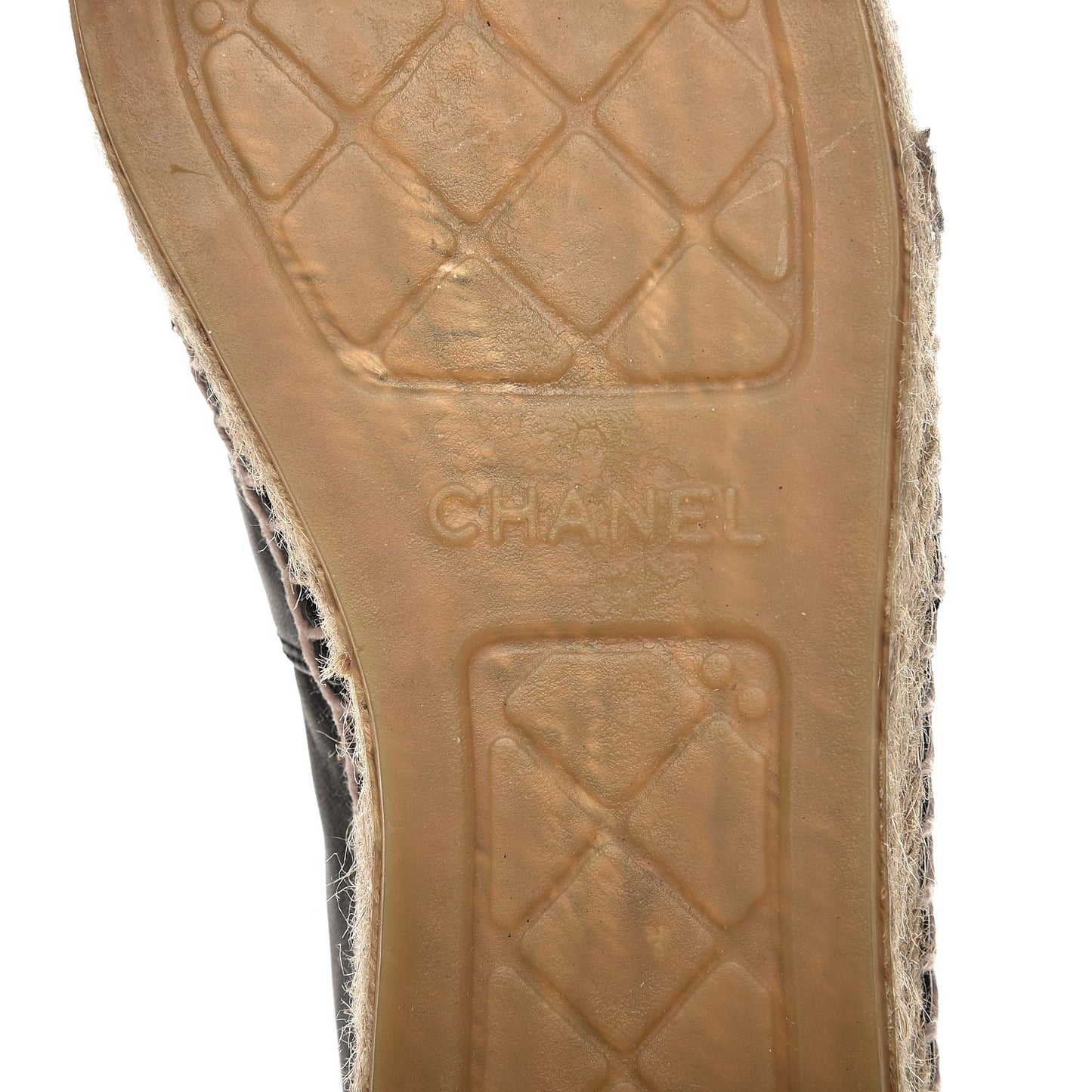 Lambskin CC Espadrilles 39 Black