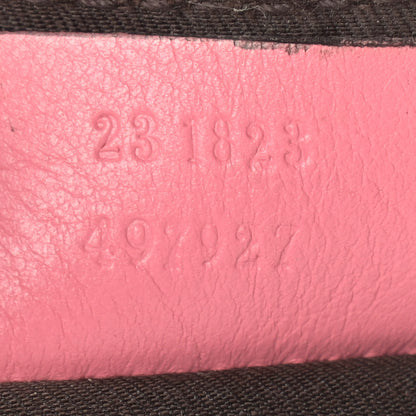 Gucci Guccissima Half Moon Hobo Sushi Pink 7 of 16