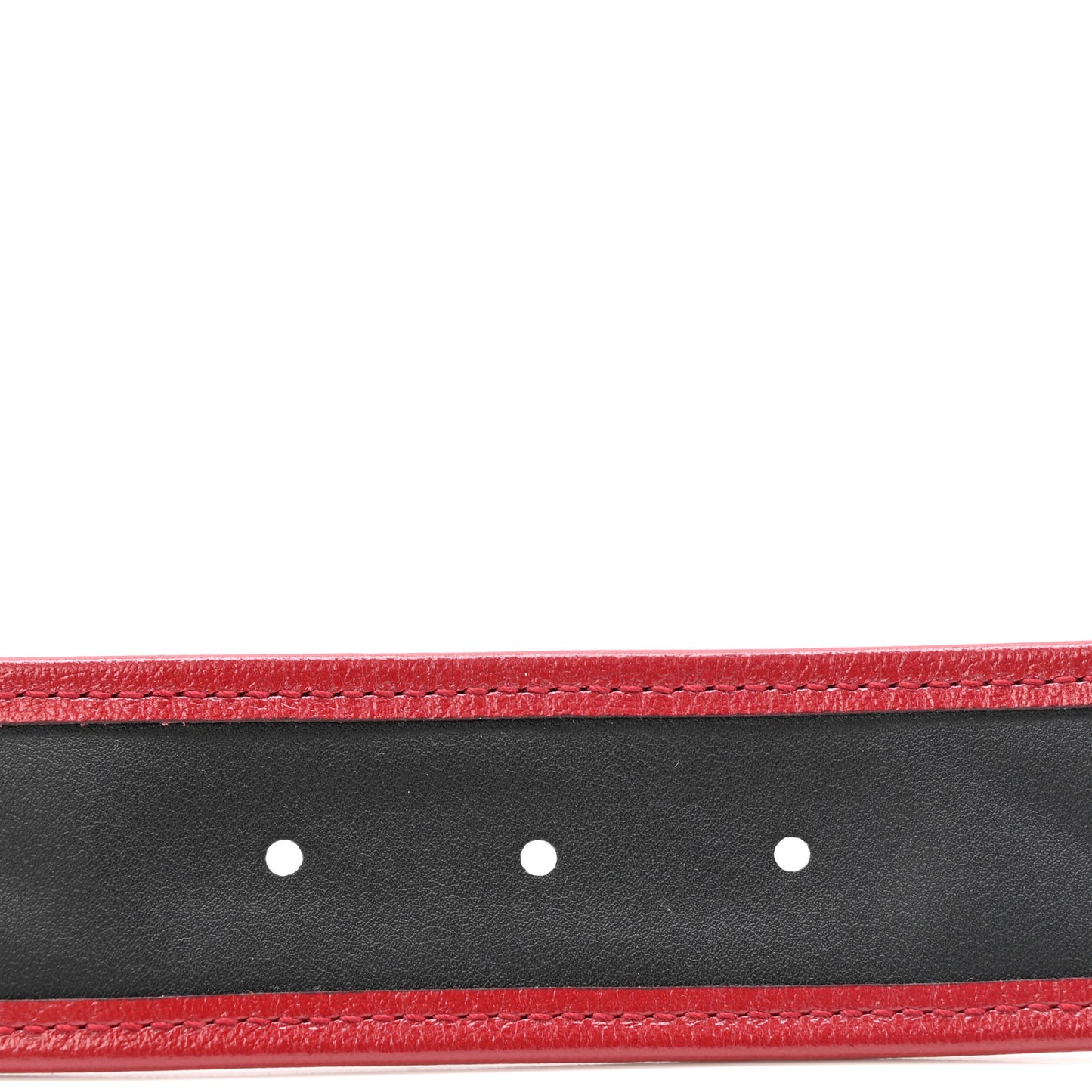 Azalea Calfskin Matelasse Diagonal Torchon Double G 40mm Belt 95 38 Black Romantic Cherry