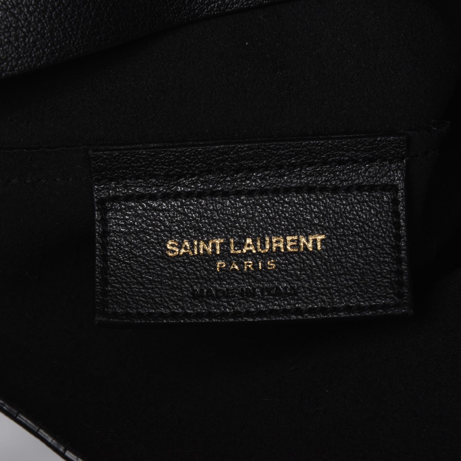 Saint Laurent Calfskin Large Shopping Tote Black 8 of 8