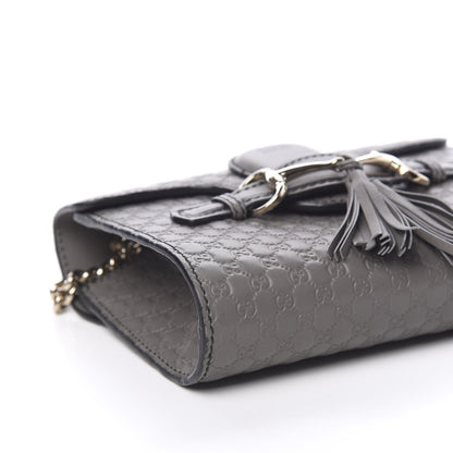 Gucci Soft Microguccissima Mini Emily Chain Shoulder Bag Loess 7 of 9