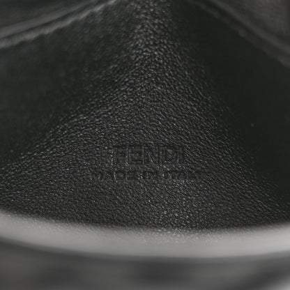 Fendi Nappa Matisse FF Embossed Nano Chain Baguette Black 6 of 13
