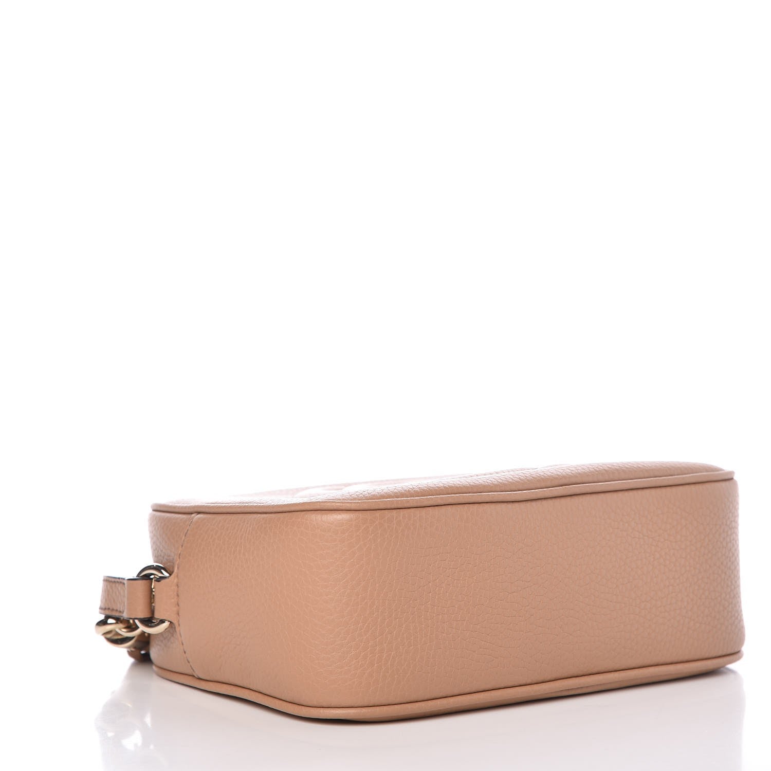 Gucci Pebbled Calfskin Small Soho Disco Bag Camelia 4 of 8