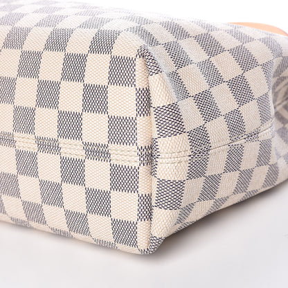 Louis Vuitton Damier Azur Graceful PM Rose Ballerine 9 of 11