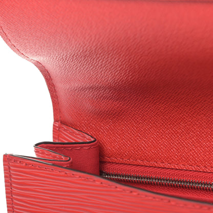 Louis Vuitton Epi Clery Coquelicot 11 of 12