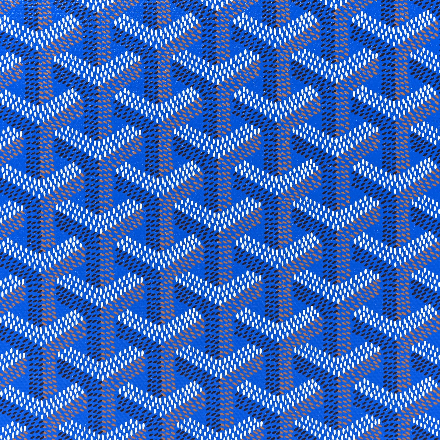 Goyardine Grand Hotel Trunk Sky Blue