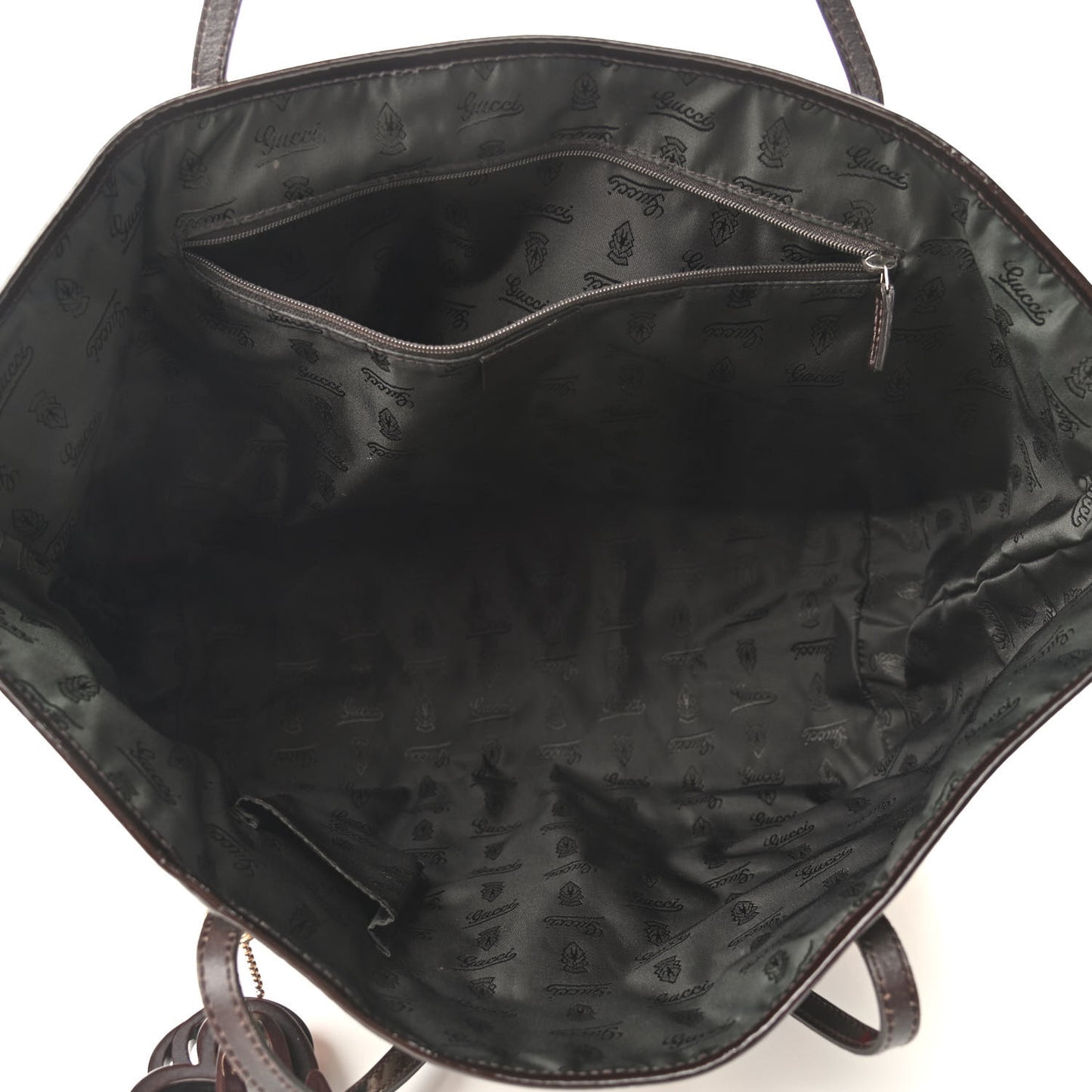 Monogram Web Large Jolie Tote Brown