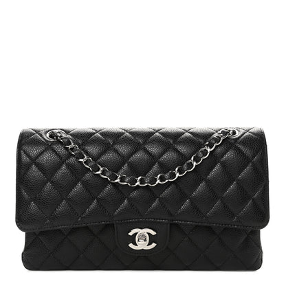 Chanel Caviar Quilted Medium Double Flap Black 1 of 4