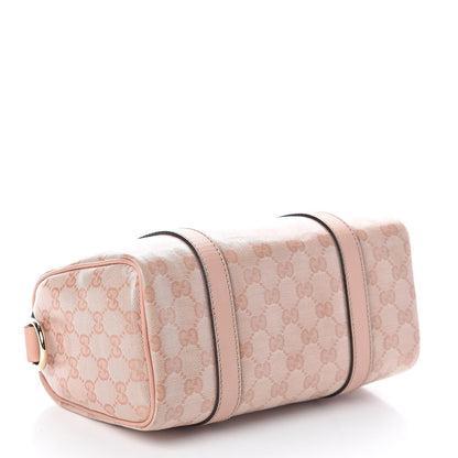 Gucci Crystal Monogram Small Joy Boston Blush 4 of 9