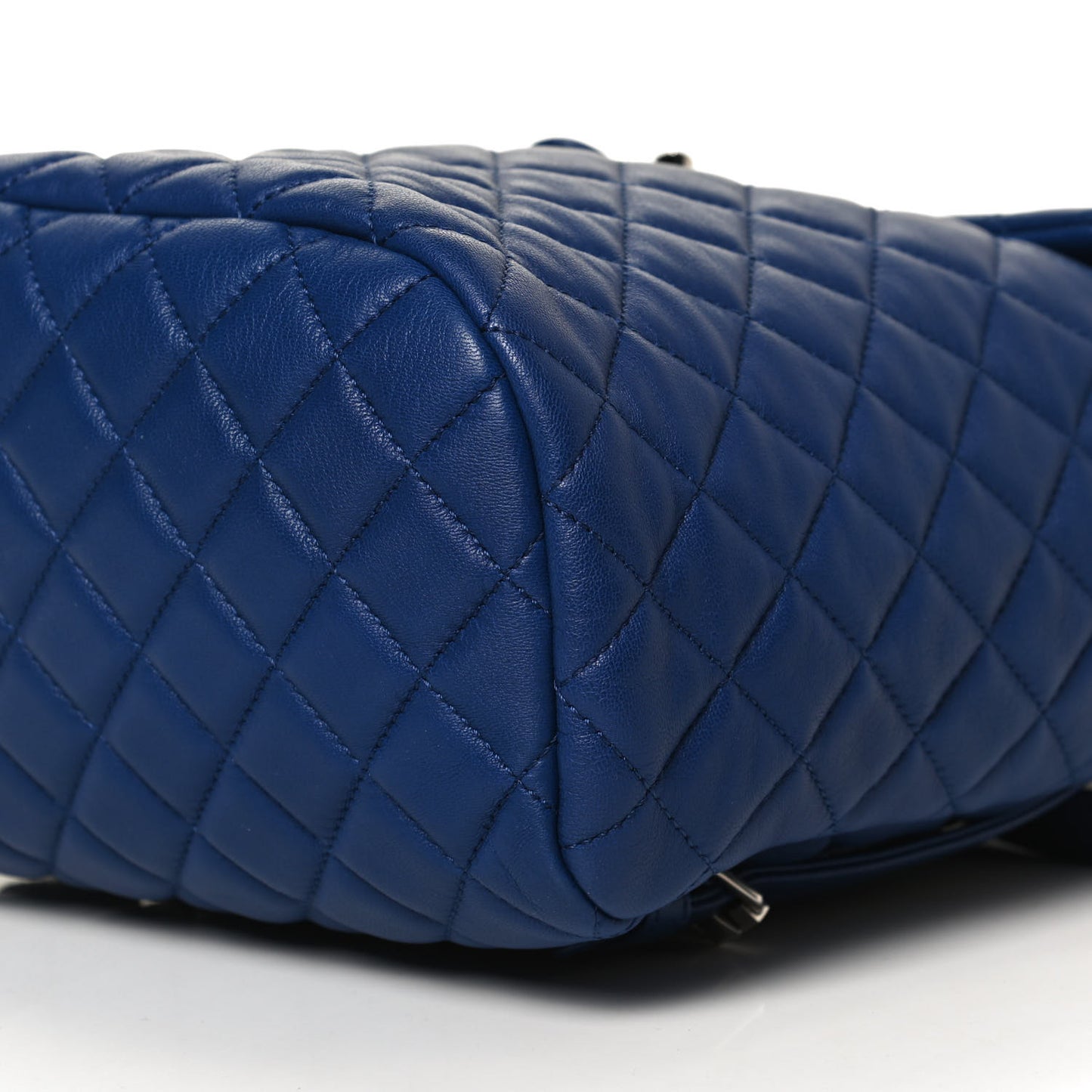 Lambskin Quilted Small Urban Spirit Backpack Blue