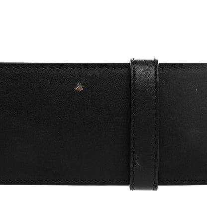 Gucci Calfskin Crystal Double G 55mm Belt 75 30 Black 9 of 9
