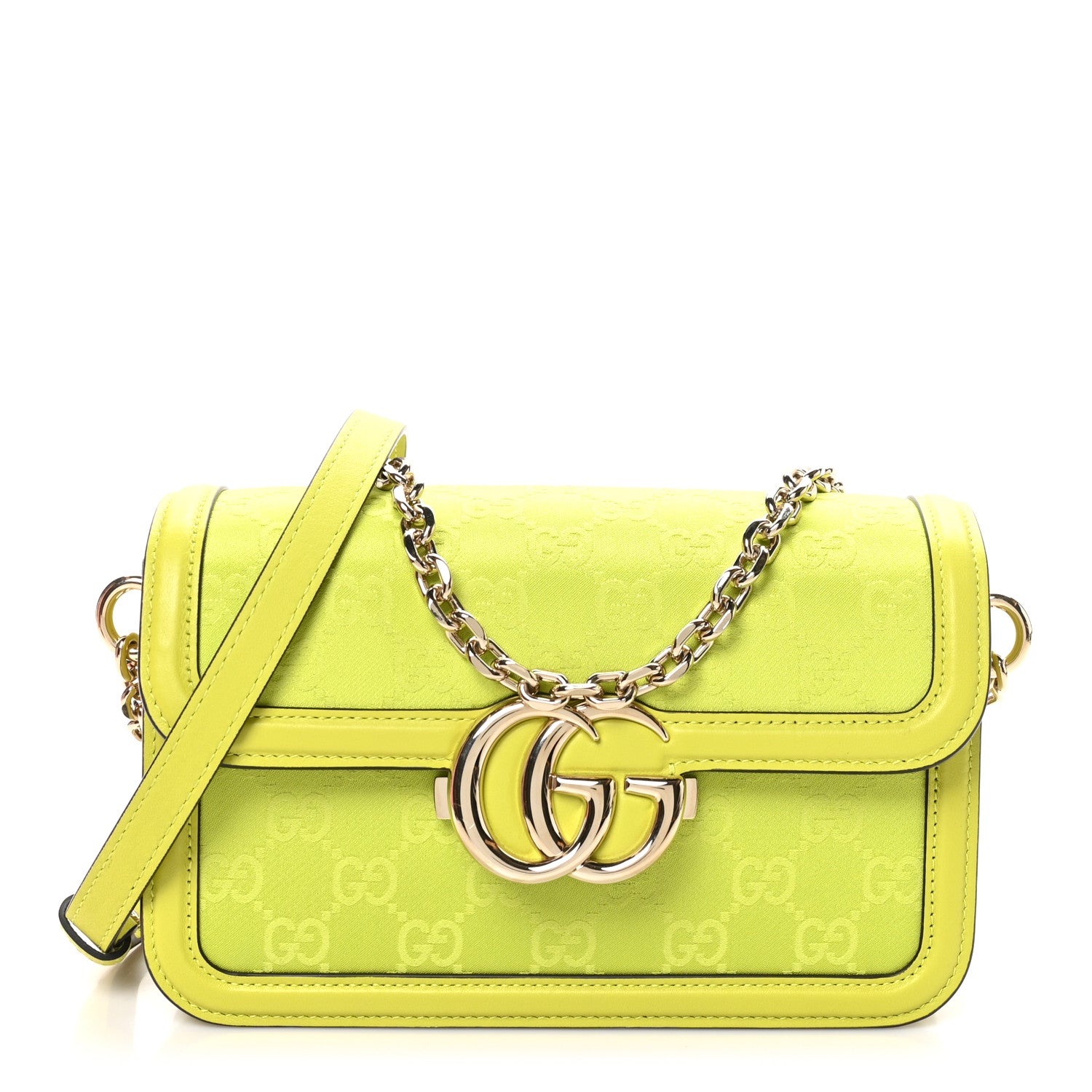 Gucci Monogram Go Small Shoulder Bag Firefly 1 of 10