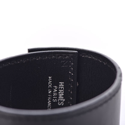Hermes Chamonix Vegas Lock Wide Cuff M Black 5 of 5