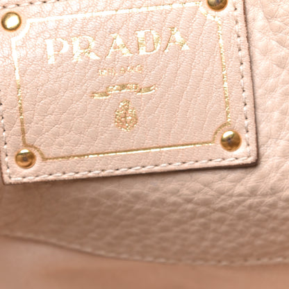 Prada Vitello Daino Shopping Tote Visone 6 of 14