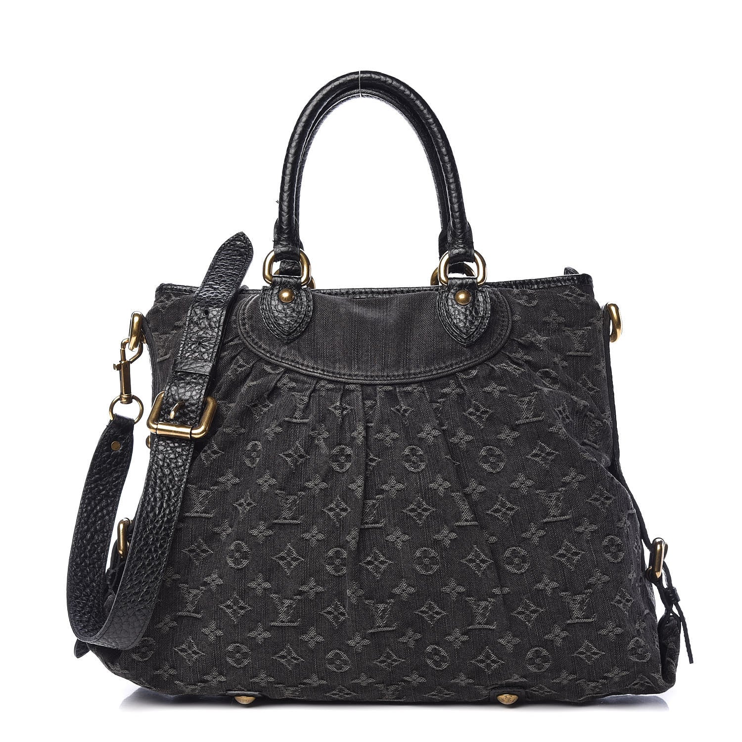 Louis Vuitton Denim Neo Cabby GM Black 1 of 19