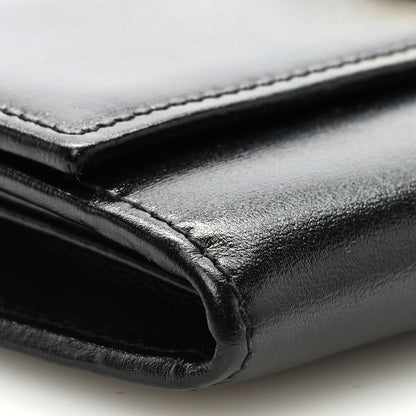 Gucci Calfskin Jackie 1961 Chain Wallet Black 7 of 8