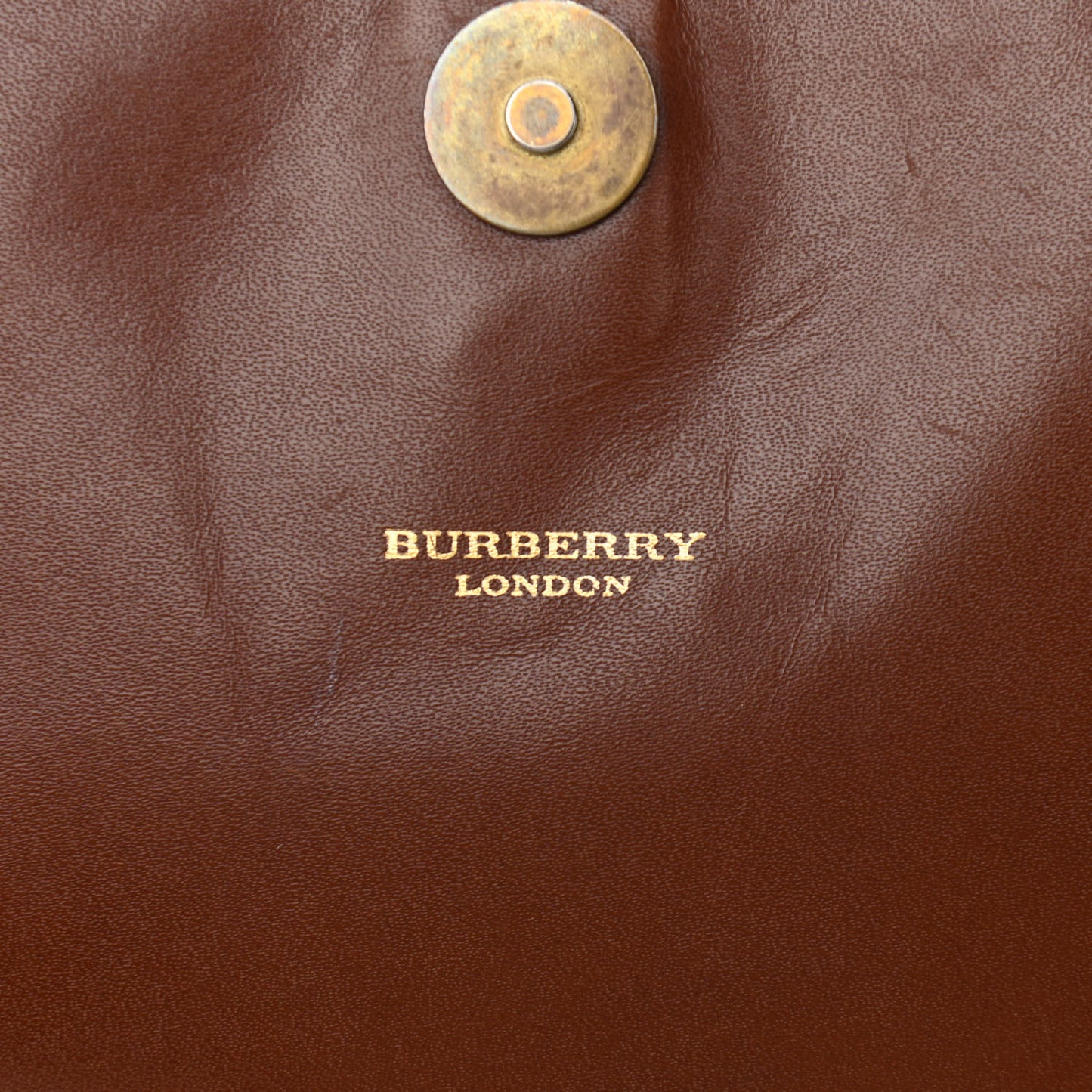 Haymarket Check Crossbody Messenger Bag Tan