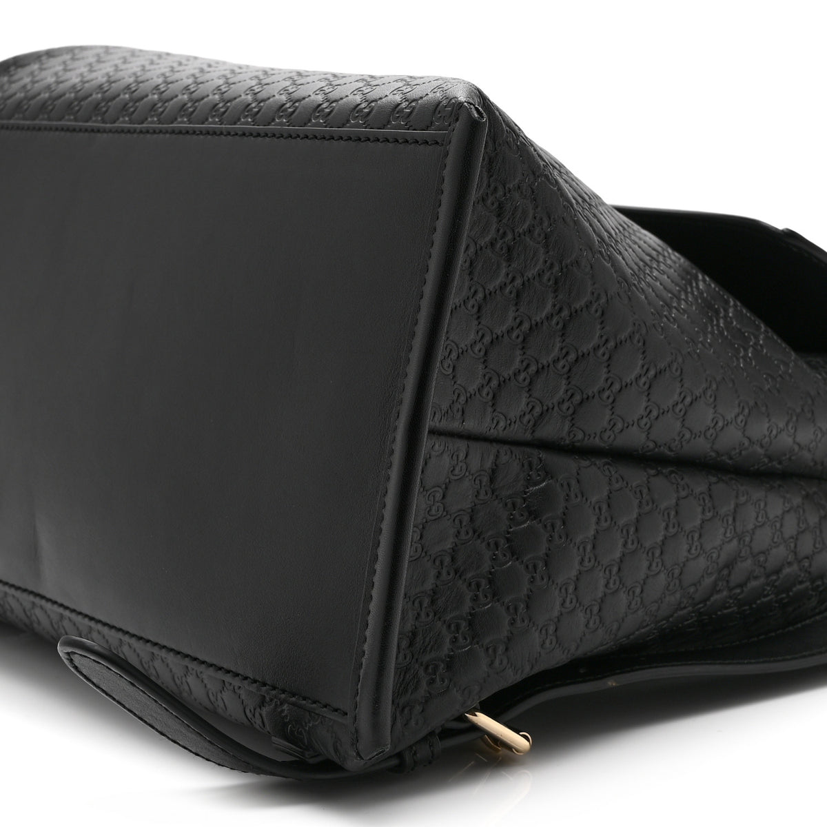 Microguccissima Drawstring Backpack Black