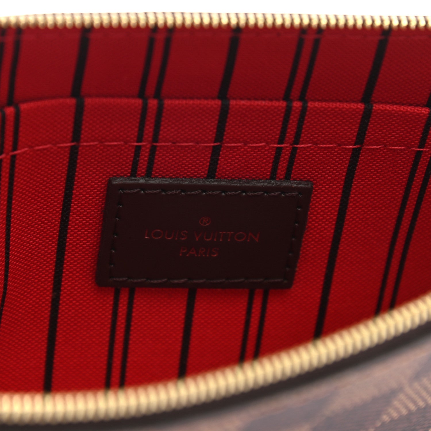 Louis Vuitton Damier Ebene Neverfull MM GM Pochette 6 of 6