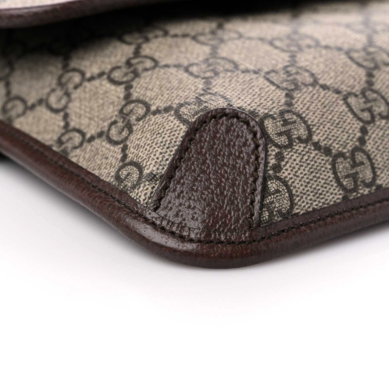 Gucci GG Supreme Monogram Neo Vintage Web Belt Bag Brown 7 of 9