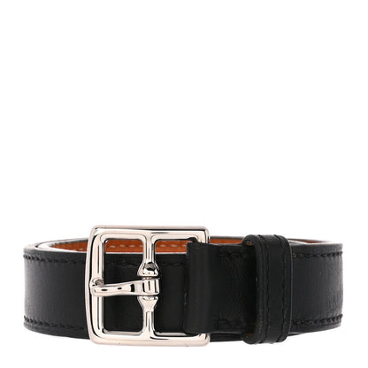 Hermes Chamonix Etriviere Double Tour Bracelet S Black 1 of 4