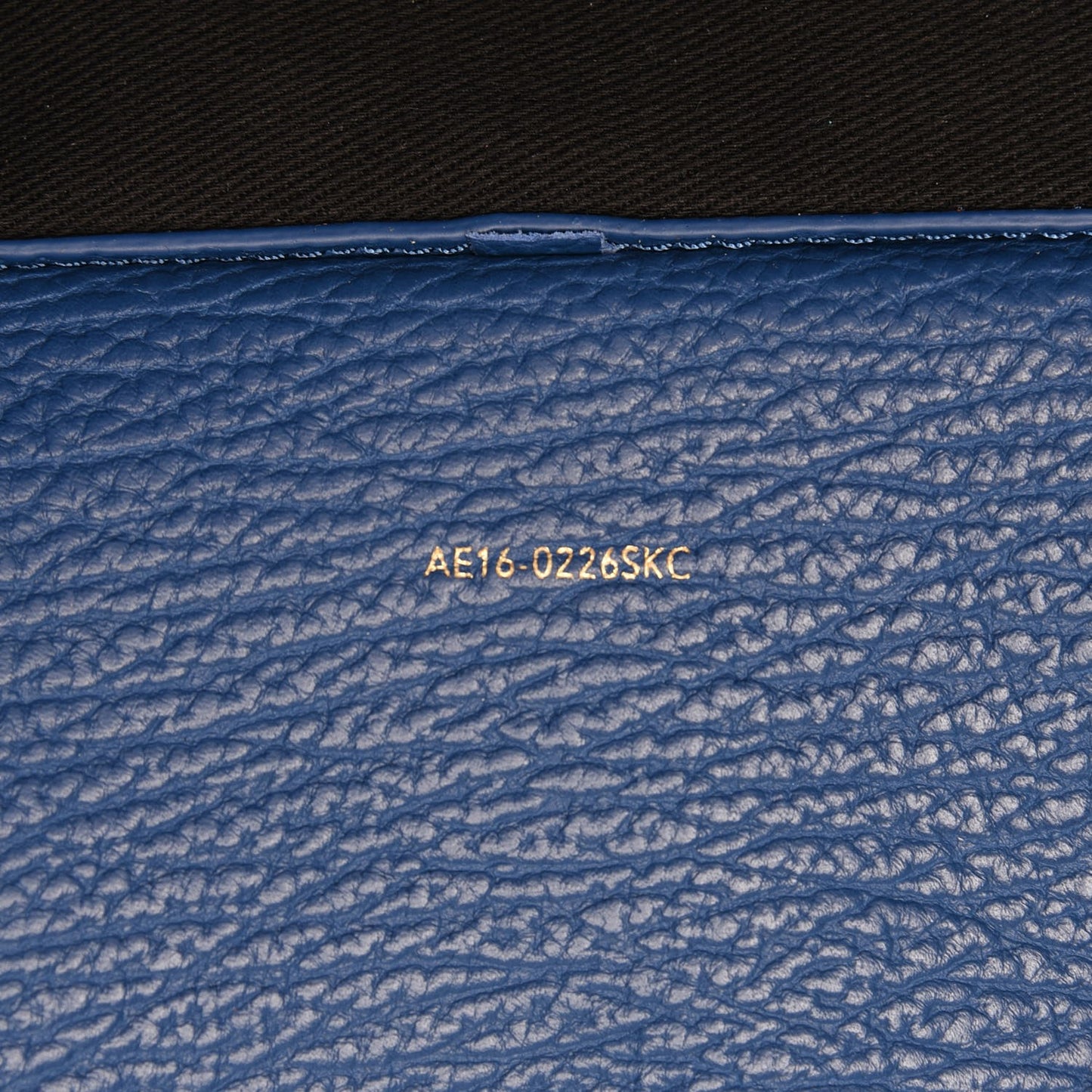 3.1 Textured Calfskin Mini Pashli Satchel Cerulean