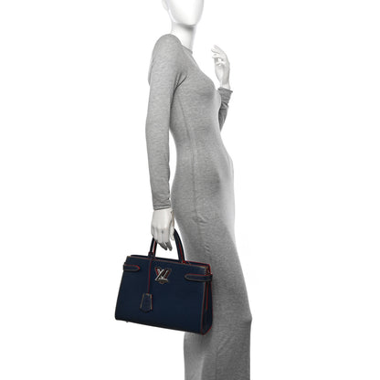 Louis Vuitton Epi Twist Tote Indigo 2 of 9