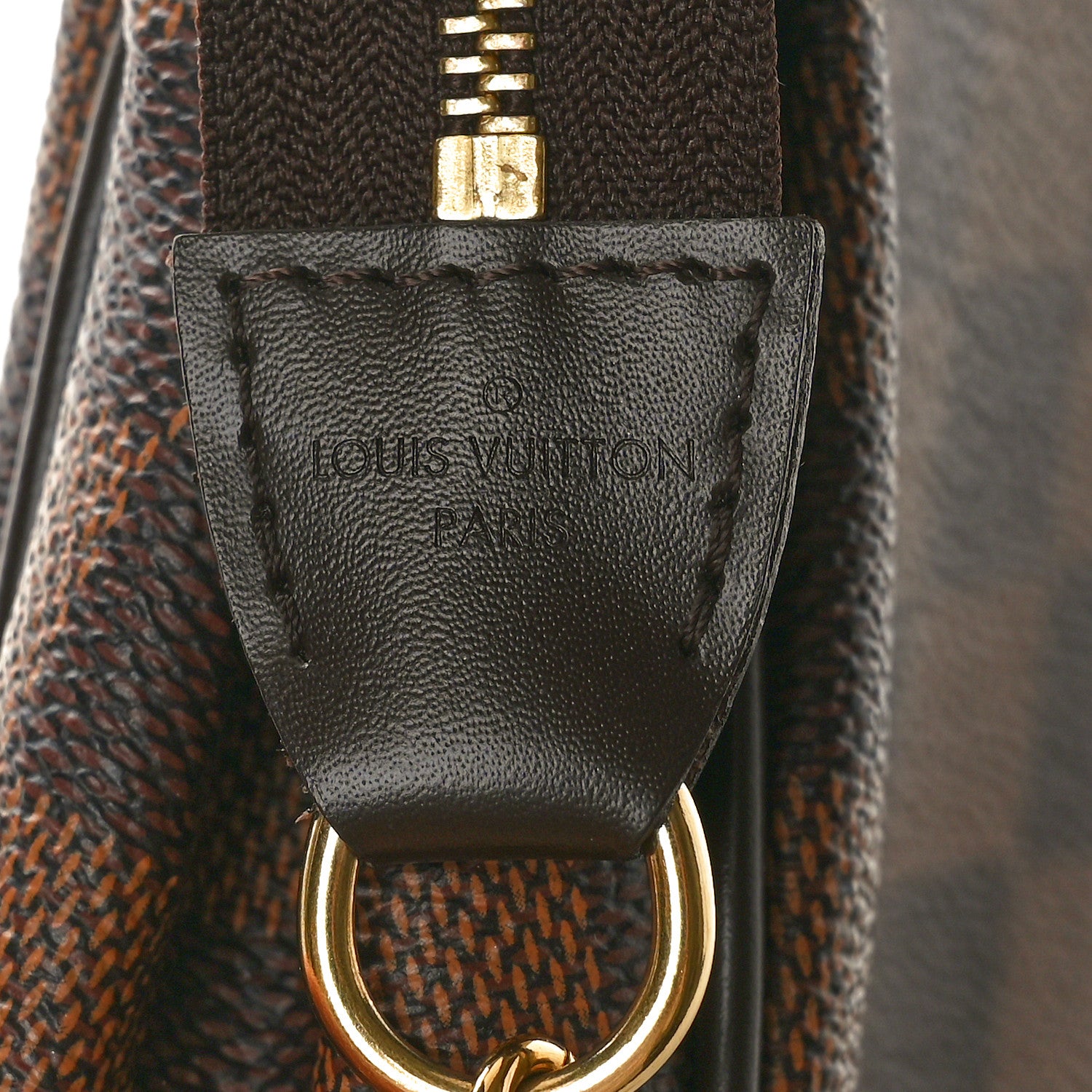 Louis Vuitton Damier Ebene Eva Clutch 7 of 10