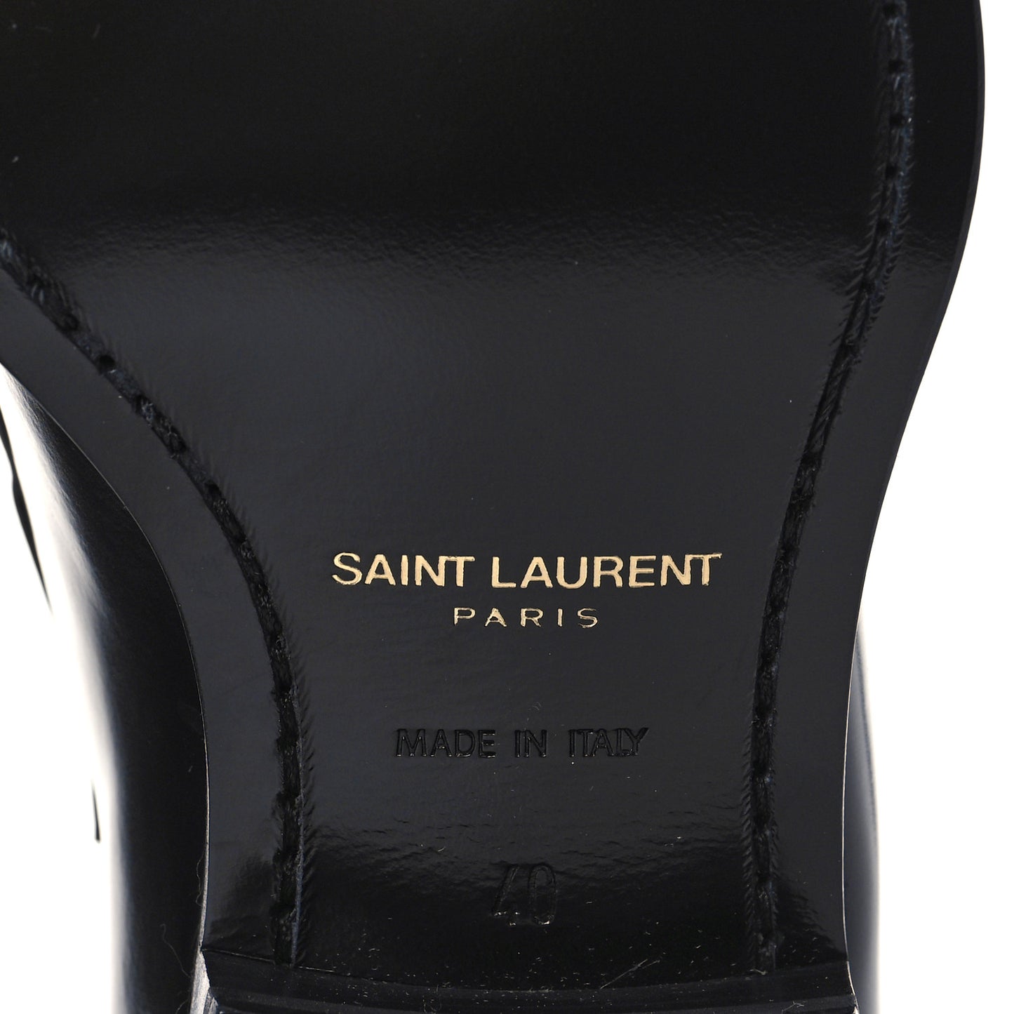 Calfskin Wyatt 30 Boots 40 Black