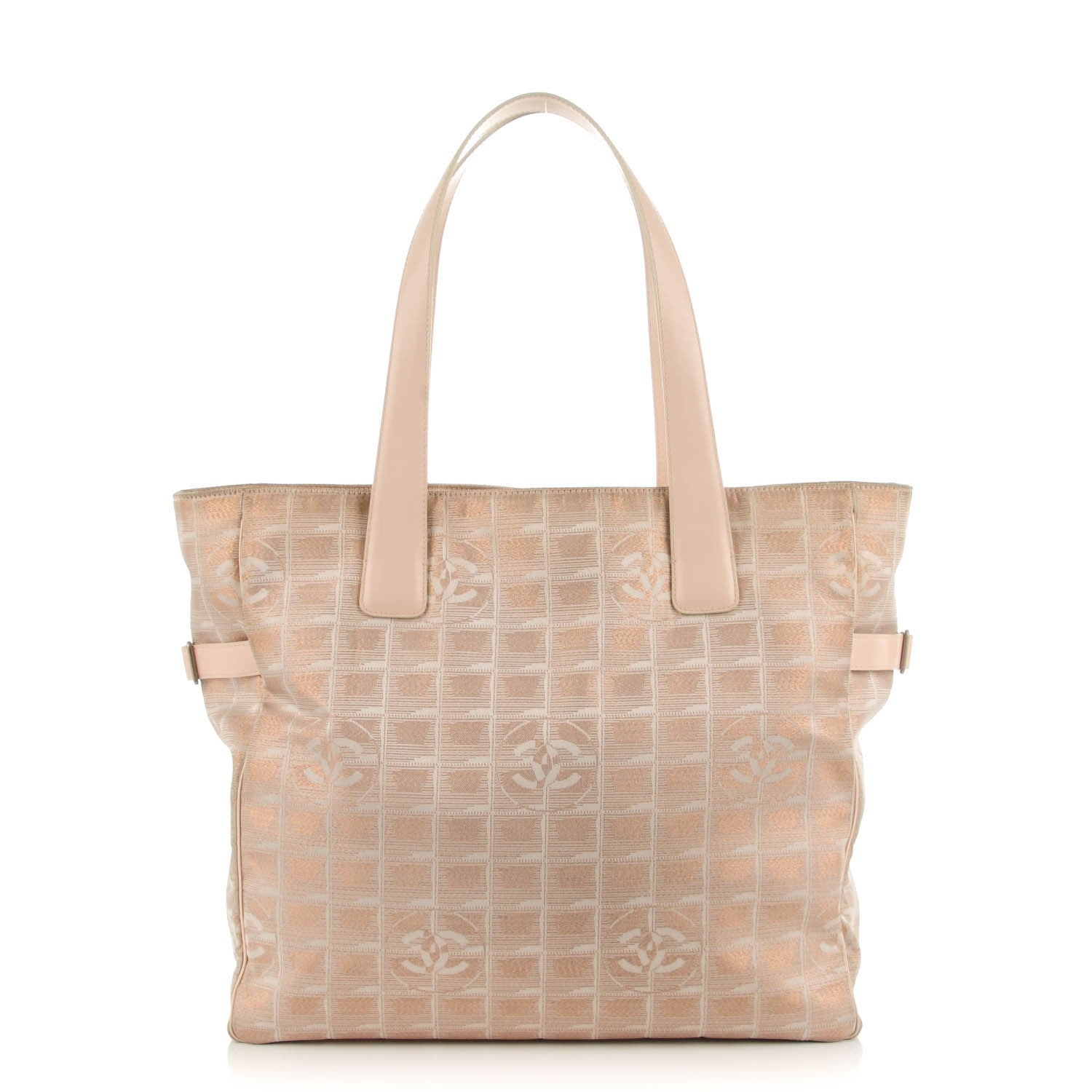 Chanel Nylon Medium Travel Tote Beige 1 of 10
