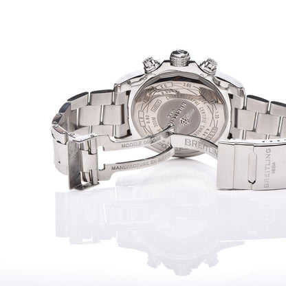 Breitling Stainless Steel 48mm Super Avenger II Automatic Watch Volcano Black A13371 6 of 8