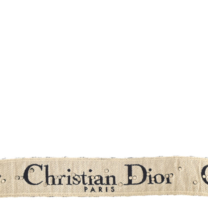 Christian Dior Oblique Studded Shoulder Strap Blue 5 of 10