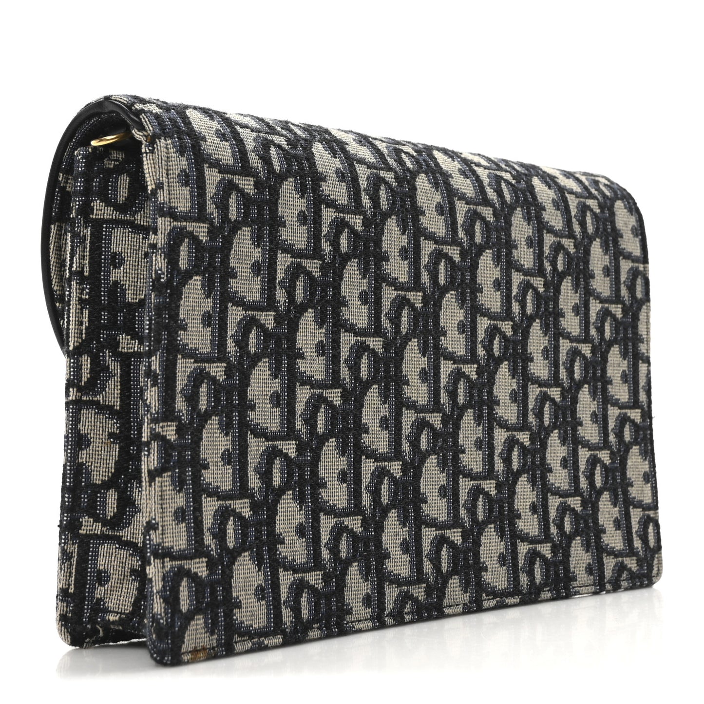 Oblique Saddle Chain Pouch Blue