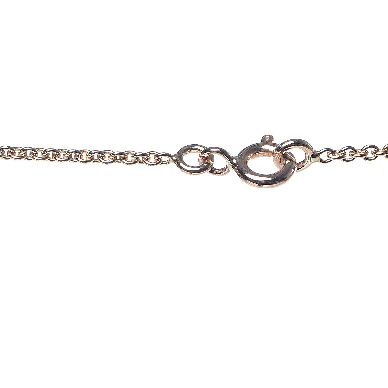 Hermes 18K Rose Gold Diamond Constance Amulette Pendant Necklace 5 of 7
