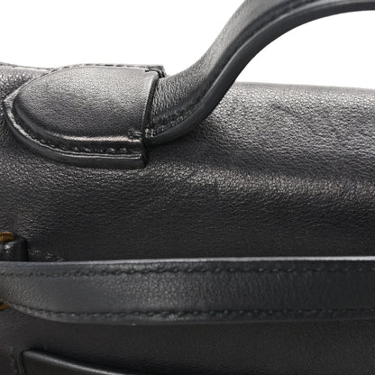 Hermes Evercolor Matte Alligator Swift Touch 24/24 21 Black 11 of 12
