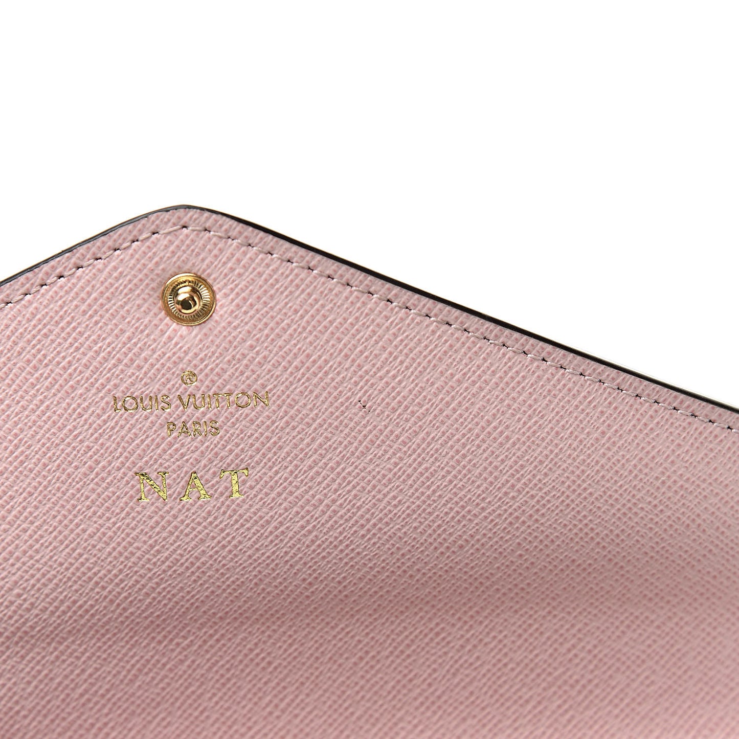 Monogram Josephine Wallet Rose Ballerine