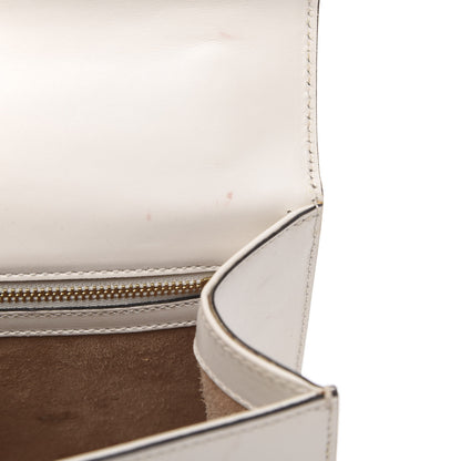 Gucci Calfskin Small Sylvie Shoulder Bag Off White 12 of 15