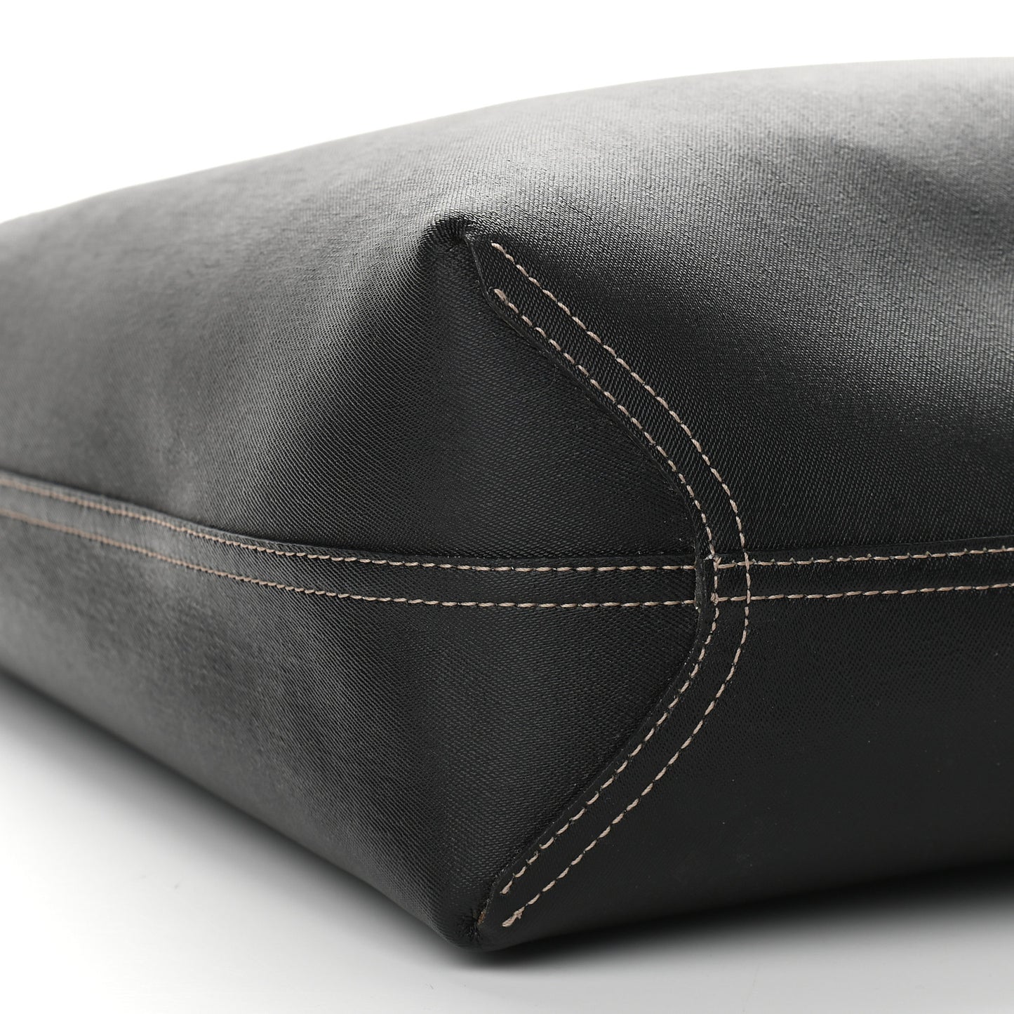 Calfskin GG Supreme Monogram Medium Reversible Tote Black