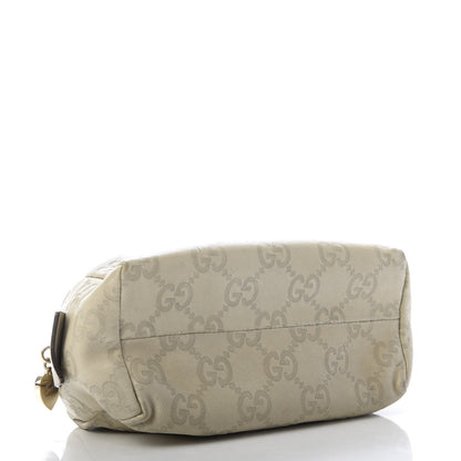 Gucci Guccissima Small Cosmetic Pouch Off White 4 of 9