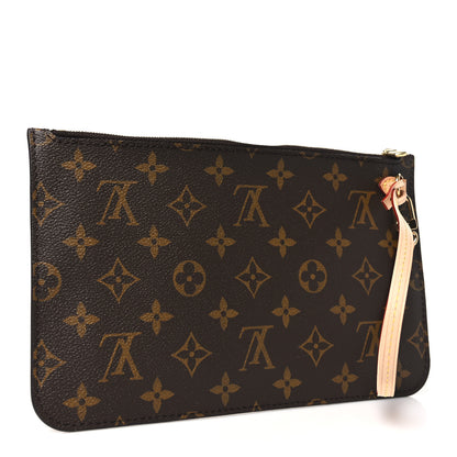 Louis Vuitton Monogram Neverfull MM GM Pochette 3 of 10