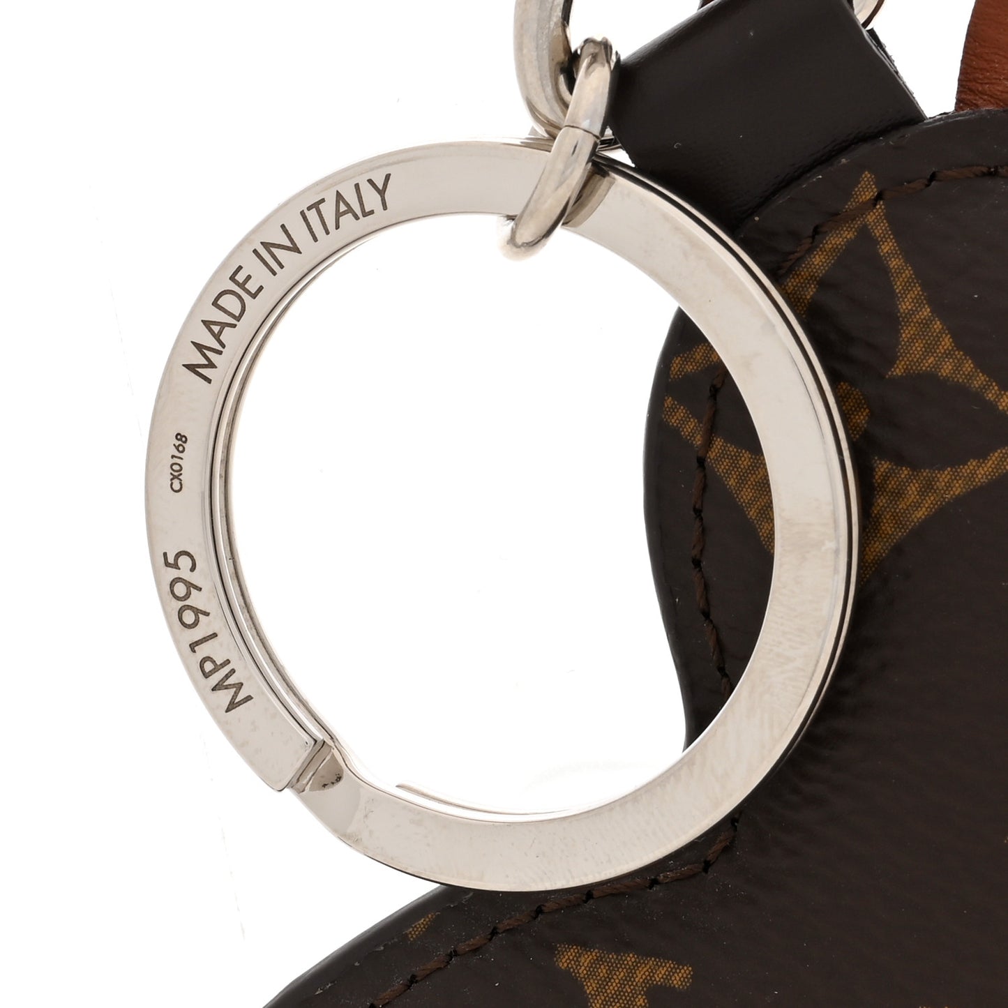 Monogram Dog Bag Charm Key Holder