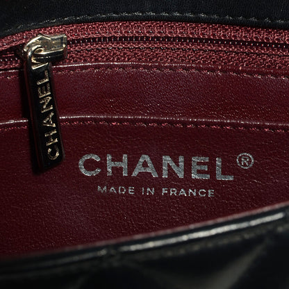 Chanel Lambskin Quilted Mini Square Flap Black 6 of 8